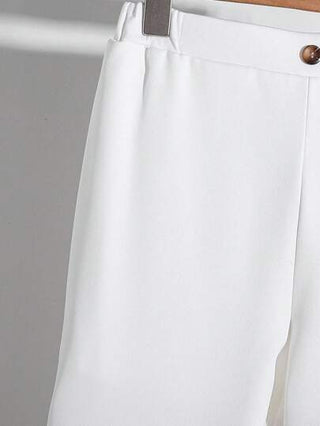 SHEIN شورت كاجوال لمرحلة المراهقة رمضان، بلوزات صيفية،فساتين صيفية،بلوزات صيفية ،بناطيل،ملابس علوية بيضاء
