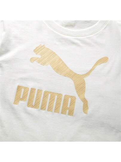 Puma تي شيرت أكمام قصيرة كلاسيكي GS، تي شيرت رياضي فضفاض ومريح ، قابل للتنفس، 625824-65