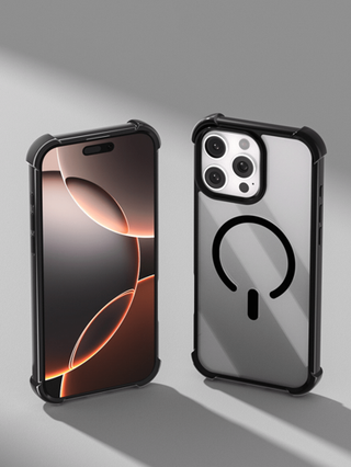 جراب هاتف مغناطيسي فاخر بسيط وسميك من الأكريليك، قطعة واحدة، متوافق مع أجهزة iPhone11، 11Pro، 11ProMax، 12، 12Pro، 12ProMax، 13، 13Pro، 13ProMax، 14، 14Pro، 14PLUS، 14ProMax، 15، 15Pro، 15PLUS، 16، 16Pro، 16ProMax، 16PLUS