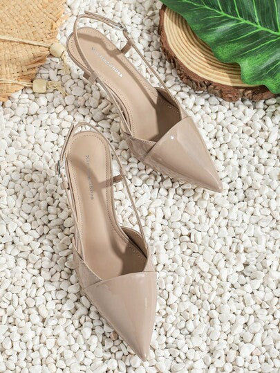 Xin Jing Shoes أحذية نسائية ذات كعب عالي وأصبع مدبب للموسم الخريفي/الشتوي، تتناسب مع أي فستان، عصرية، متعددة الاستخدامات وأنيقة، كعب قطة، للحفلات، كعب إبرة