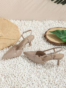 Xin Jing Shoes أحذية نسائية ذات كعب عالي وأصبع مدبب للموسم الخريفي/الشتوي، تتناسب مع أي فستان، عصرية، متعددة الاستخدامات وأنيقة، كعب قطة، للحفلات، كعب إبرة