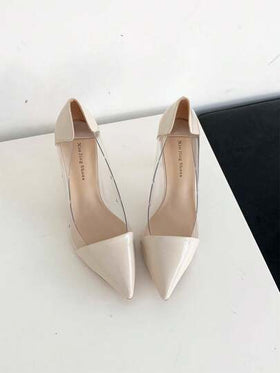 Xin Jing Shoes أحذية نسائية موضة الخريف/الشتاء ذات كعب عالي، أحذية كعب رفيع أنيقة لحفلات