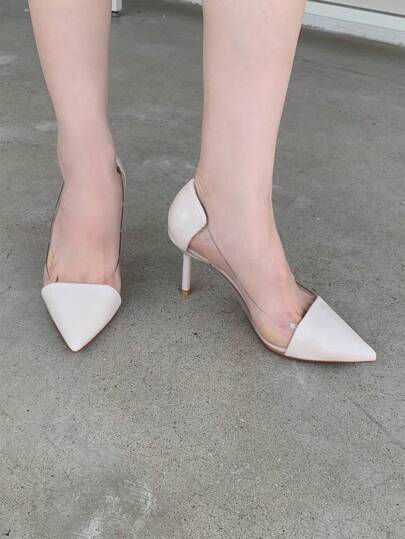 Xin Jing Shoes أحذية نسائية موضة الخريف/الشتاء ذات كعب عالي، أحذية كعب رفيع أنيقة لحفلات