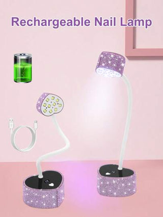 جهاز لامبة أشعة فوق بنفسجية UV LED لعلاج ظفر الأظافر البنفسجي، ماكينة مانيكير محترفة، جهاز تجفيف طلاء الأظافر الجيل البنفسجي، لامبة معالجة سريعة وجفاف سريع للأظافر، قابلة للحمل، مساحة كبيرة، مع مستشعر ذكي أوتوماتيكي، للاستخدام المنزلي DIY وفي صالون...