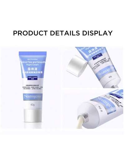 Neutrogena كريم ليلي مكثف مرطب بفيتامين سي والريتينول 24، 40 جرام