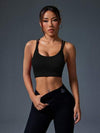 SHEIN Sport Gameset سترة رياضية للنساء بحمالات ذات تقاطع سلس مناسبة لاحتفالات رأس السنة الصينية الجديدة