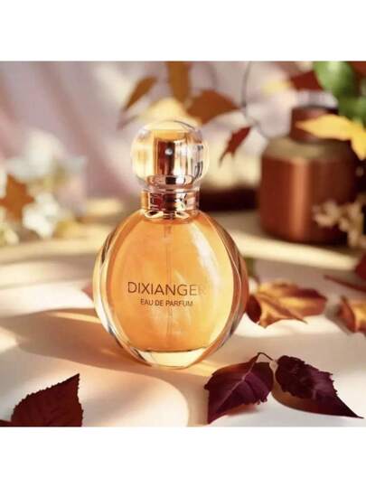 عطر نسائي ذو رائحة ورد أصفر مستمرة تدوم، بحجم 30 مل ، ذهبي طبقات متنقلة ، يبرز ثقة المرأة وأناقتها ويظهر سحرها ويرش رائحة الحياة المحبوبة