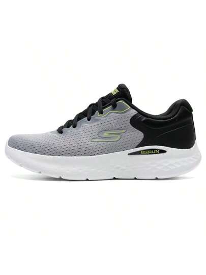 Skechers أحذية الجري الخفيفة للرجال GO RUN LITE، أحذية تدريب منخفضة القمة للتنقل اليومي والارتداء اليومي والسفر الخارجي، 220898-GYBK