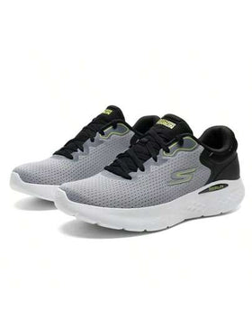 Skechers أحذية الجري الخفيفة للرجال GO RUN LITE، أحذية تدريب منخفضة القمة للتنقل اليومي والارتداء اليومي والسفر الخارجي، 220898-GYBK