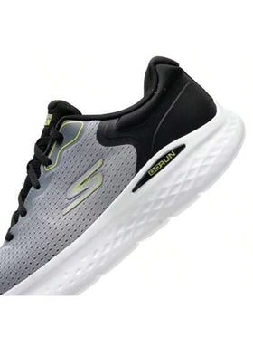 Skechers أحذية الجري الخفيفة للرجال GO RUN LITE، أحذية تدريب منخفضة القمة للتنقل اليومي والارتداء اليومي والسفر الخارجي، 220898-GYBK