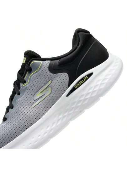Skechers أحذية الجري الخفيفة للرجال GO RUN LITE، أحذية تدريب منخفضة القمة للتنقل اليومي والارتداء اليومي والسفر الخارجي، 220898-GYBK