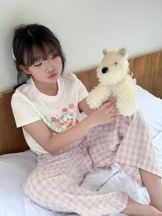 girls-sets DAZY مجموعتان من ملابس المراهقات للفتيات للربيع والصيف - بلوزات قصيرة الأكمام ذات ياقة مستديرة بطبعات