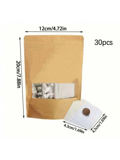 30/50pcs Herbal Navel Stickers, Abdominal Care Patches, Natural Ingredients Gentle And Non-Irritating, Suitable For Daily Body Care, Shaping Perfect Physiqueramadan collection