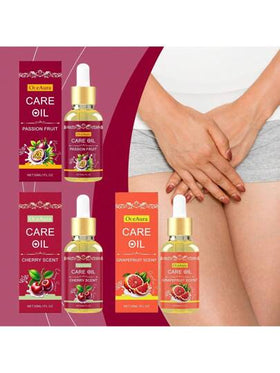 زيت عضوي مرطب للمناطق الحميمة - متوازن الأس الهيدروجيني - مزيل رائحة حميمة - زيت عطري فراولة لإزالة الرائحة، زيت يوني 30مل