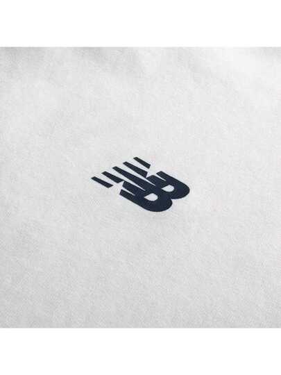 New Balance تيشرت رياضي قصير الأكمام قابل للتنفس للرجال للجري واللياقة البدنية والتدريب، الطراز: AMT51374-SST