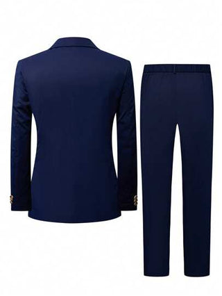Manfinity Bizformal بدلة رجالية جاكيت بلون أحادي للأعمال/التنقل