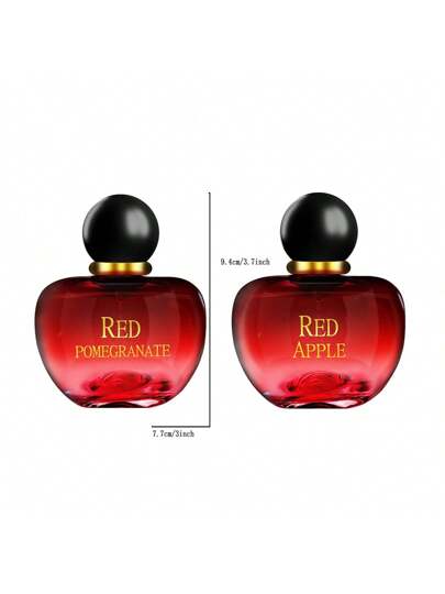 عطر التفاح الأحمر للنساء برائحة دائمة ، ماء غسول فاخر للرش في النهار أو الليل ، مع رائحة زهور طازجة وعطر ليموني ، أمر أساسي للمواعدة ، رائحة فاكهية ، رائحة دائمة ، للرش للطلاب