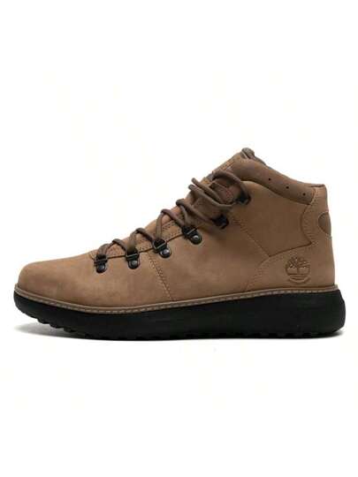 Timberland بوت رياضية عالية الكعب للرجال، بوت سميكة تزيد من الارتفاع للخارج والتنزه، طراز A69RDEN3