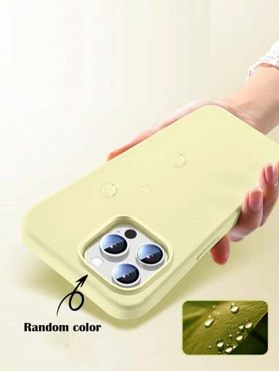 غلاف هاتف سيليكون سائل سميك 2.0 مم متوافق مع Apple 16, 15, 14, 13, 12, 11 Pro Max, Galaxy S24U, S23, S22, S25 Series، غلاف واقي كامل الجسم