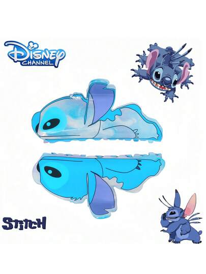 Disney قطعة واحدة مشبك شعر بلاستيكي كرتوني لطيف من ستيتش ديزني
