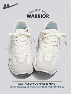 WARRIOR أحذية رياضية قابلة للتنفس للرجال، خفيفة الوزن ومريحة، تصميم متواضع وعصري، مناسبة للارتداء طوال العام، مقاومة للتآكل والارتداء اليومي، أحذية تدريب وركض