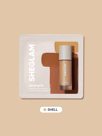 SHEGLAM كريم أساس مرطب من Skinfinite-عينة من كريم الأساس المرطب الخالي من العيوب-تغطية غير مرئية لإخفاء المسام-كريم أساس سائل خفيف الوزن طبيعي ناعم غير دهني--كريم أساس الشتاء علامة تجارية جمال مكياج ميكب مستحضرات تجميل للنساء الفتيات مثالي لفصل الشتاء الر