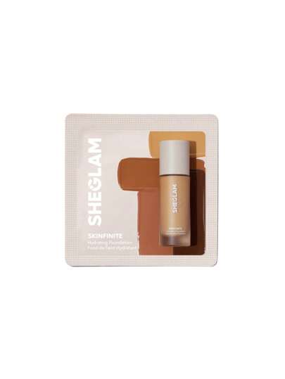 SHEGLAM كريم أساس مرطب من Skinfinite-عينة من كريم الأساس المرطب الخالي من العيوب-تغطية غير مرئية لإخفاء المسام-كريم أساس سائل خفيف الوزن طبيعي ناعم غير دهني--كريم أساس الشتاء علامة تجارية جمال مكياج ميكب مستحضرات تجميل للنساء الفتيات مثالي لفصل الشتاء الر