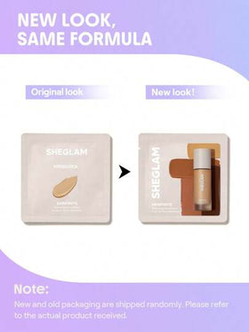 SHEGLAM كريم أساس مرطب من Skinfinite-عينة من كريم الأساس المرطب الخالي من العيوب-تغطية غير مرئية لإخفاء المسام-كريم أساس سائل خفيف الوزن طبيعي ناعم غير دهني--كريم أساس الشتاء علامة تجارية جمال مكياج ميكب مستحضرات تجميل للنساء الفتيات مثالي لفصل الشتاء الر