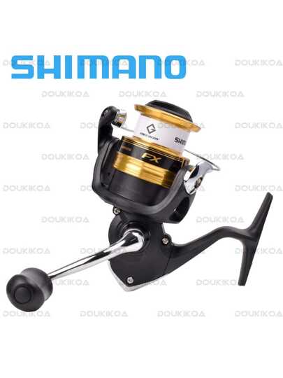 SHIMANO بكرة صيد شيمانو FX الأصلية- مناسبة للمياه المالحة والعذبة | نسبة تروس عالية السرعة 6.2:1 | تصميم خفيف الوزن مقاوم للتآكل | نظام فرملة سلس