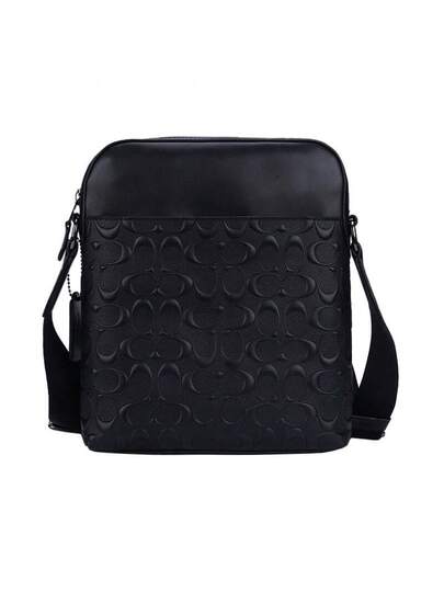 Coach حقيبة كتف رسول متعددة الاستخدامات للرجال 4009QBBK