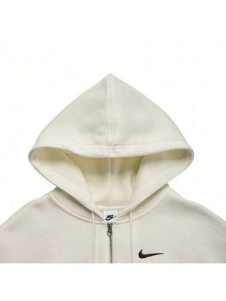 Nike 2025 جاكيت نسائية مع غطاء الرأس من نايك، موديل PHNX FLC LSE CROP FZ، رقم الطراز HJ0941-133