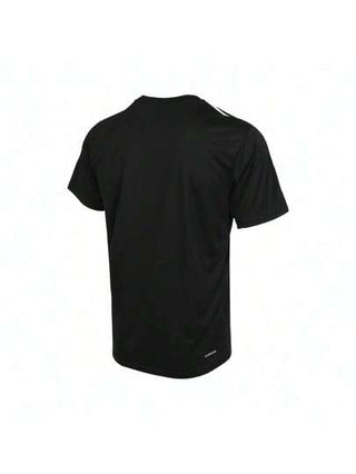 Adidas قميص قصير الأكمام من نوع TR-ES BASE 3S مصنوع من قماش محبوك بياقة عالية للرجال TIB8151