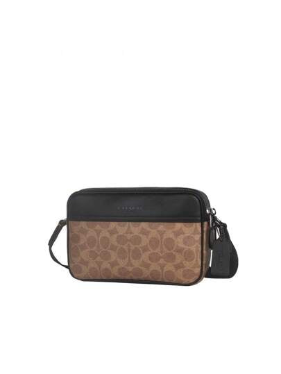 Coach حقيبة كاميرا قابلة للارتداء على الكتف والخصر للرجال CV921QBNRX