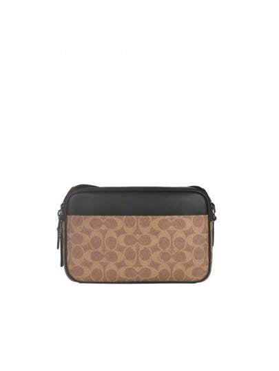 Coach حقيبة كاميرا قابلة للارتداء على الكتف والخصر للرجال CV921QBNRX