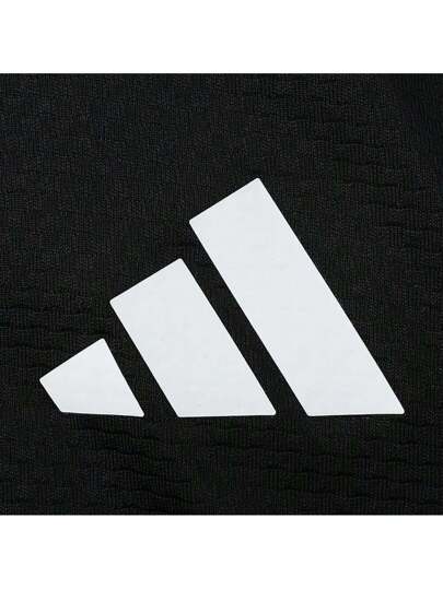 Adidas 2025 تي شيرت بياقة مدورة بأكمام طويلة رباع زيبر للرجال. الرمز : TJW7567