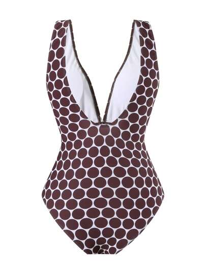 مايوه حريمي قطعة واحدة Swim Oasis مجموعة قطعتين جديدة عام 2025 للنساء: بدلة سباحة قطعة واحدة مطبوعة بشكل عشوائي مع غطاء تنورة شبكية ، ملابس شاطئ وعطلة صيفية مجموعة ملابس سباحة عادية