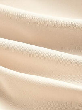 SHEIN MOD جمبسوت ذات رقبة عالية بجيب وحزام لون واحد