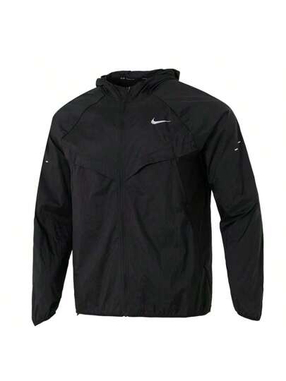 Nike جاكيت AS M NK UV RPL STRIDE للرجال، ملابس رياضية خارجية للجري واللياقة البدنية والتدريب، جاكيت كاجوال HV4549-010