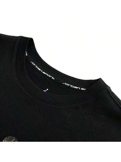 Nike تي شيرت رياضي للرجال "AS M J SPRT DF JM SS CREW"، للركض والياقة البدنية والتدريب، أكمام قصيرة، مريح وقابل للتنفس، طراز كاجوال، HJ2863-011