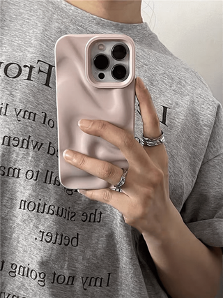 3 قطع أغطية هواتف عصرية وأنيقة بتصميم متموج متوافقة مع أجهزة 11, 11 برو, 11 برو ماكس, 12, 12 برو, 12 برو ماكس, 13, 13 برو, 13 برو ماكس, 14, 14 برو, 14 بلس, 14 برو ماكس, 15, 15 برو, 15 بلس, 16, 16 برو, 16 برو ماكس, 16 بلس
