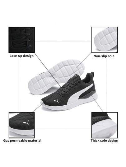 Puma أحذية رياضية كاجوال Anzarun Lite، خفيفة، ماصة للصدمات للرجال والنساء ، للياقة البدنية اليومية والجري، الموديل 371128-02