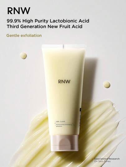 RNW جل تقشير حمض اللاكتوبيوني سعة 150 مل، DER. CLEAR