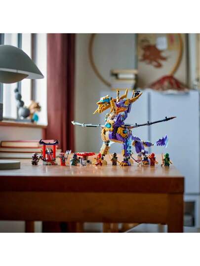LEGO 71836 طقم ألعاب أطفال نينجاغو التنين القوس