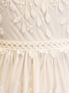 SHEIN فستان أميرة حفل عيد ميلاد أنيق من الدانتيل للفتيات المراهقات
