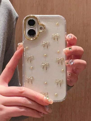 غطاء جوال معدني 3D مفرغ لامع بشكل قلب متوافق مع آيفون16 15 14 13 12 برو ماكس بلس 11، حماية من الصدمات شفاف، غطاء مزين بالطلاء الشمعي ملائم للنساء