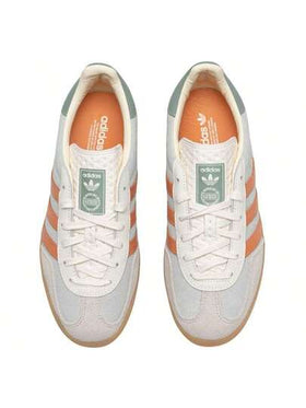 Adidas Originals حذاء GAZELLE INDOOR مريح وخفيف الوزن ومنخفض الارتفاع ومقاوم للتآكل للرجال والنساء