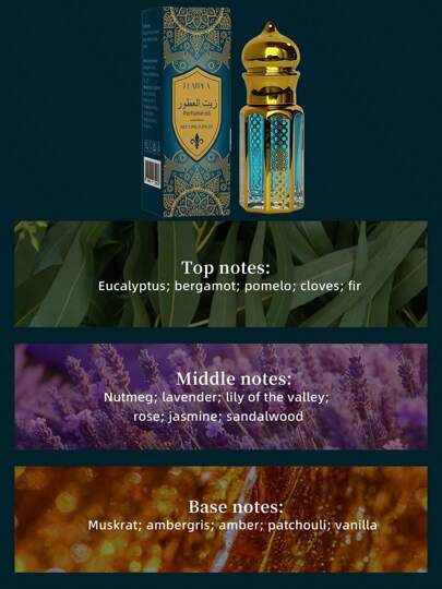 عطر نسائي عطري براحة الزهور 15مل ، رول بول زيت أساسي من ألب نايت ، عطر مريح بفرشاة الرول ، رائحة خفيفة وطويلة الأمد تتوهج بالأناقة النسائية ، فاخر لكلا الجنسين في قارورة محمولة مزخرفة بطبعات ذهبية