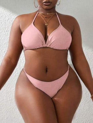 Slaydiva 4 حبات من مجموعة ملابس السباحة للمرأة قياسات كبيرة، شكل المثلث الحالك مع أكمام طويلة وتنورة فضفاضة برباط ، مناسب للتخسيس والتغطية ، مجموعة أزياء كاجوال للسباحة في المنتجعات