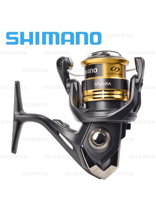 SHIMANO بكرة شيمانو صحارى للصيد بالخيط 3000/4000 موديل 2022 - 5+1 كرات حديدية ، نسبة تروس 5.0:1 ، خفيفة الوزن للمياه المالحة والعذبة ، تصميم مقاوم للتآكل ، نظام فرملة سلس