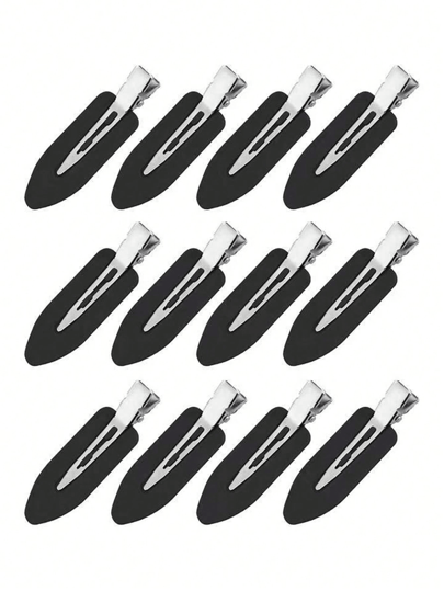 12 قطعة / 8 قطع / 6 قطع / 2 قطع من مشابك الشعر النسائية الأنيقة والعصرية بلون أسود وأبيض وزهري، مناسبة للاستخدام اليومي أثناء غسل الوجه والمكياج والعناية بالبشرة. أدوات الشعر، مستلزمات الشعر، الإكسسوارات الجمالية، هدايا، سفر، هدايا للنساء، هدايا عيد ال...